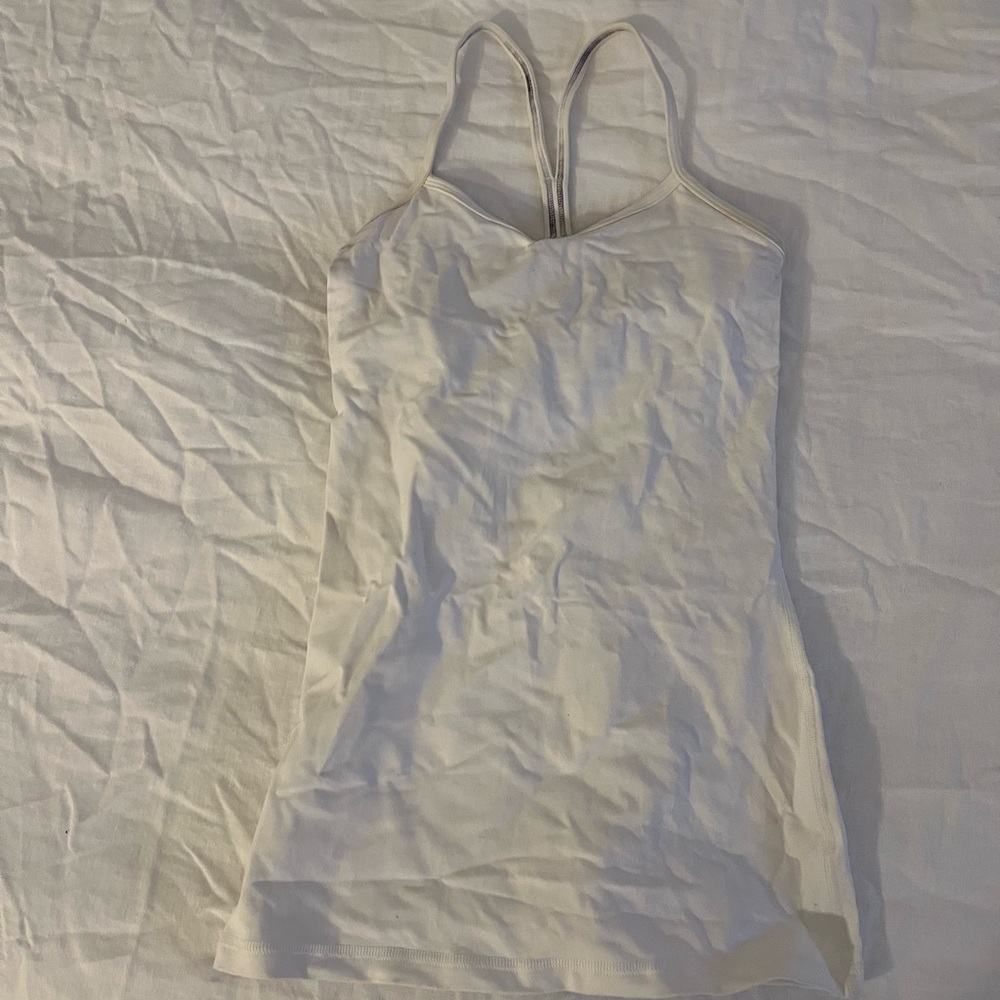 Lululemon power y tank white